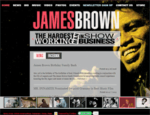 Tablet Screenshot of jamesbrown.com